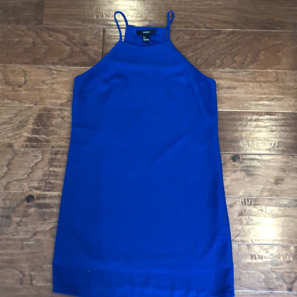Blue dress